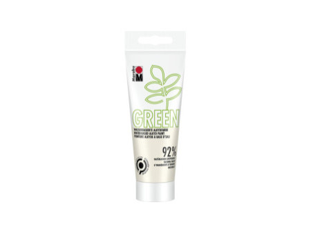 Marabu Green Peinture alkyde à base d'eau, blanc crème