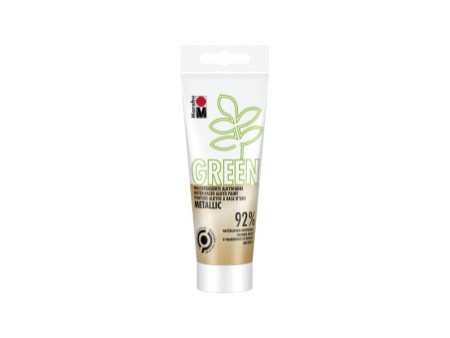 Marabu Green Peinture alkyde à base d'eau, or métallisé