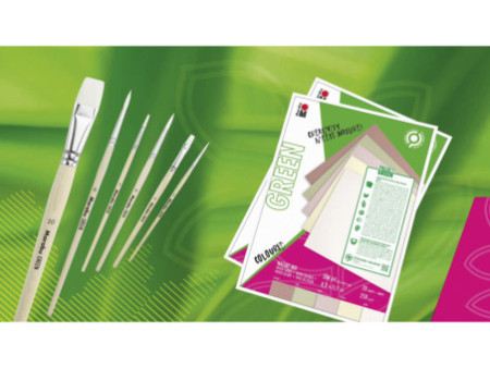 Marabu Set de pinceaux Green, set de 5