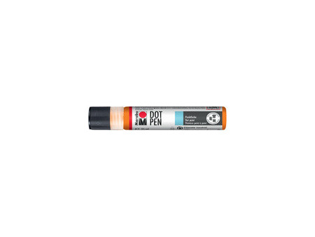 Marabu Peinture point à point Dot Pen, 25 ml, jaune