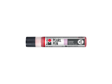 Marabu Peinture effet perles Pearl Pen, rose scintillant