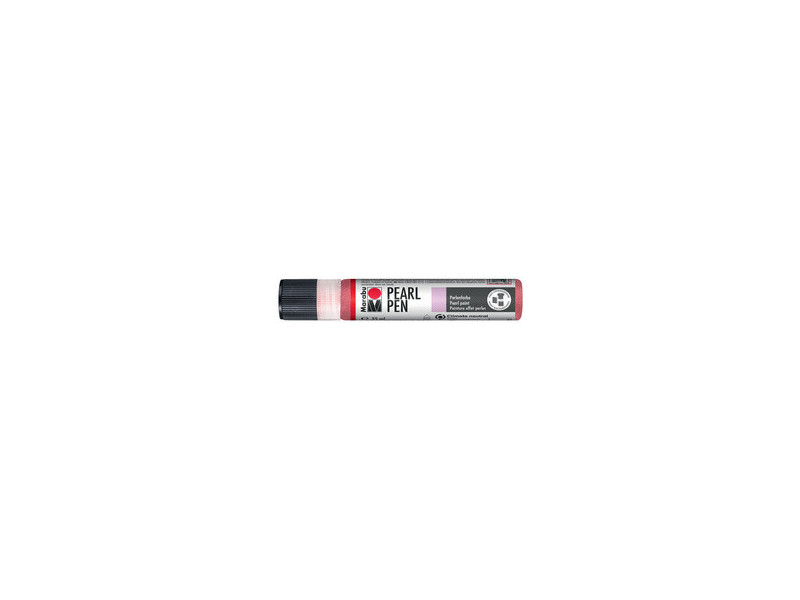 Marabu Peinture effet perles Pearl Pen, rose scintillant