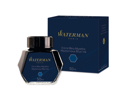 WATERMAN Flacon d'encre, contenu: 50 ml, bleu mystère