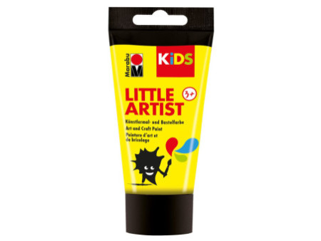 Marabu KiDS Gouache pour enfant Little Artist, 75 ml, jaune