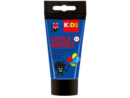 Marabu KiDS Gouache pour enfant Little Artist, 75 ml, bleu