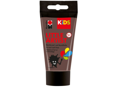 Marabu KiDS Gouache pour enfant Little Artist, 75 ml, brun