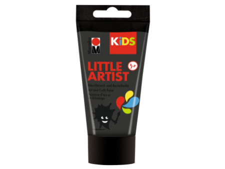 Marabu KiDS Gouache pour enfant Little Artist, 75 ml, noir
