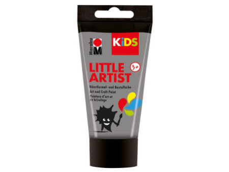 Marabu KiDS Gouache pour enfant Little Artist, 75 ml, argent