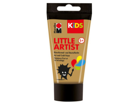 Marabu KiDS Gouache pour enfant Little Artist, 75 ml, or