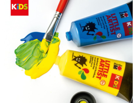 Marabu KiDS Gouache pour enfants Little Artist, 75 ml, set