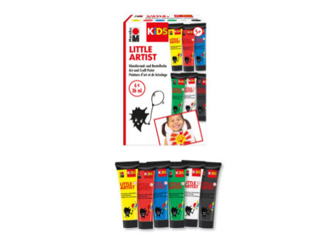Marabu KiDS Gouache pour enfant Little Artist, 36 ml, set
