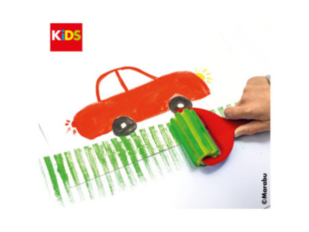Marabu KiDS Set de rouleaux de peinture Little Artist
