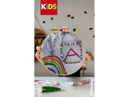 Marabu KiDS Peinture pour T-Shirt, 36 ml, tube, set de 6