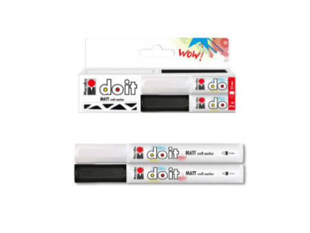 Marabu Marqueur acrylique DO IT Craftmarker, set de 2