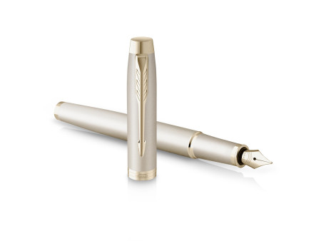PARKER Stylo plume IM Monochrome, Champagne