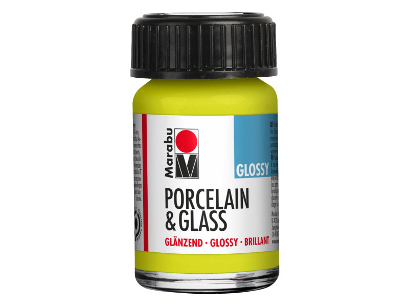 Marabu Peinture 'Porcelain & Glass', brillant, 15 ml, réséda