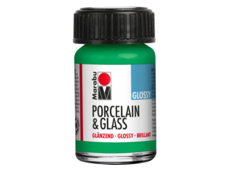 Marabu Peinture 'Porcelain & Glass', brillant, 15 ml, pomme