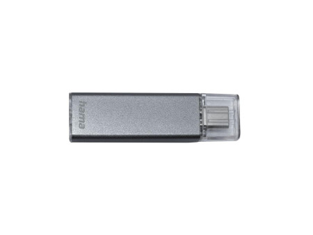 hama Clé USB 3.1 'Uni-C Classic', 128 GB, anthracite