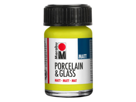 Marabu Peinture 'Porcelain & Glass', mat, 15 ml, réséda