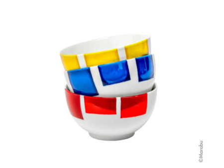 Marabu Peinture 'Porcelain & Glass Glossy', kit de démarrage