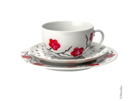 Marabu Peinture 'Porcelain & Glass Glossy', kit de démarrage