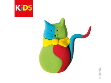 Marabu KiDS Set de pâte à modeler, couleurs de base