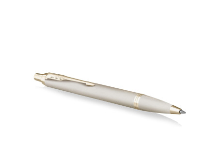 PARKER Stylo à bille rétractable IM Monochrome, Champagne