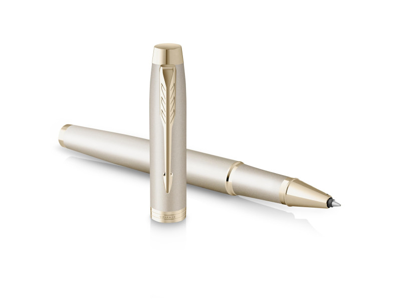 PARKER Stylo roller IM Monochrome, Champagne