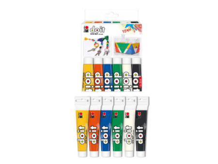 Marabu Set peinture acrylique DO IT Craft Paint, 6 x 36 ml