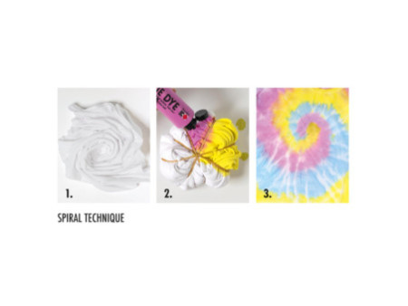 Marabu Set de peintures batik TIE DYE, 3 x 80 ml, pastel