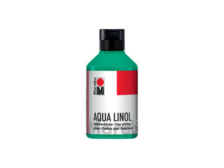 Marabu Couleur pour linogravure Aqua, 250 ml, rouge carmin