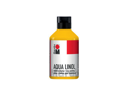 Marabu Couleur pour linogravure Aqua, 250 ml, bleu moyen
