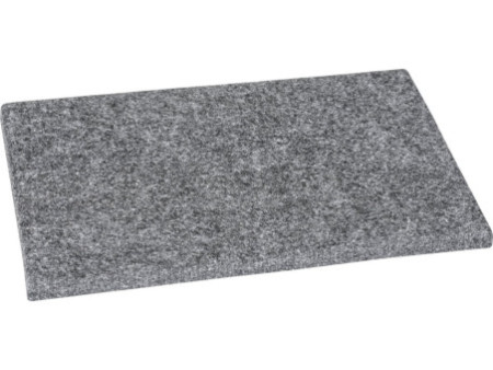 HEYDA Tapis d'aiguilles à picoter en feutre, gris