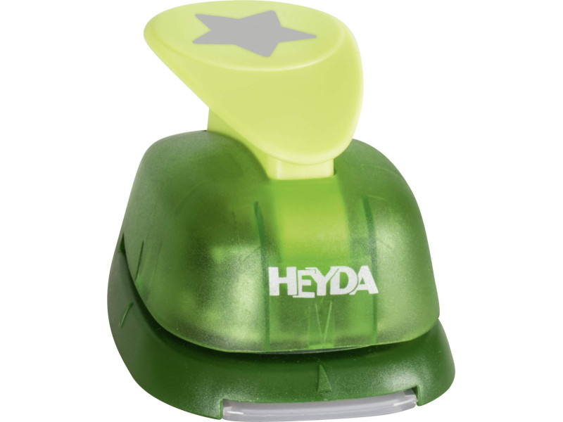 HEYDA Perforateur à motif XL 'Étoile', couleur: vert