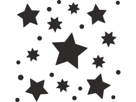 HEYDA Perforateur à motif 'Flexi Stanzer', étoiles