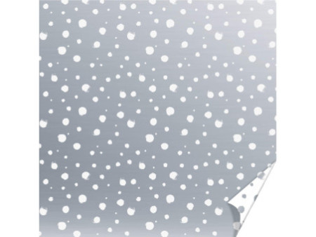 HEYDA Papier pour le pliage, origami 'cristal', blanc/argent