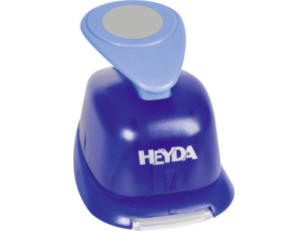 HEYDA Perforatrice à motif 'rond', grand, couleur: bleu