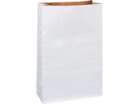 HEYDA Sachet cadeau en papier, grand, blanc / nature