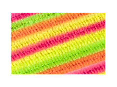KNORR prandell Fil chenille / peluche flexible 'Fluo', set