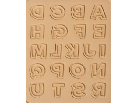 HEYDA Set tampons caoutchouc mousse 'lettres & chiffres', I