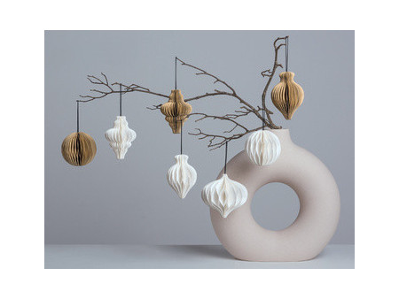 HEYDA Set décoration alvéolée 'boules & gouttes'
