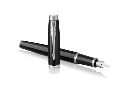 PARKER Stylo plume IM Laque Noire C.T.
