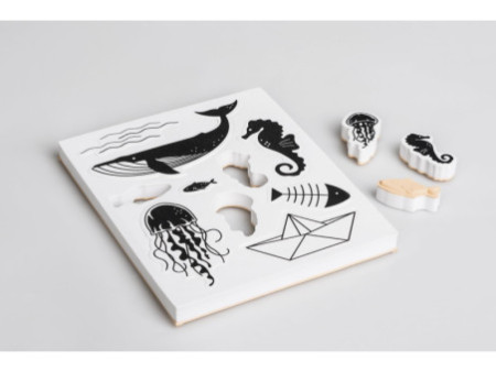 HEYDA Set tampons caoutchouc mousse 'maritime'