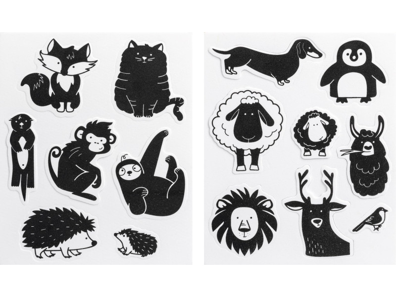 HEYDA Set tampons caoutchouc mousse 'animaux'