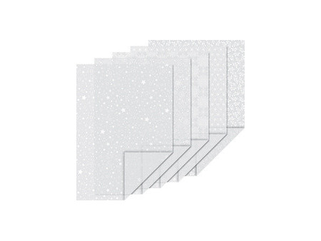 HEYDA Set de papier transparent de Noël 'Étoiles'