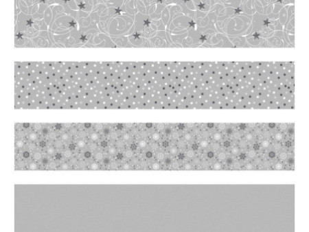 HEYDA Bande de papier à plier pour mini-étoiles, argent
