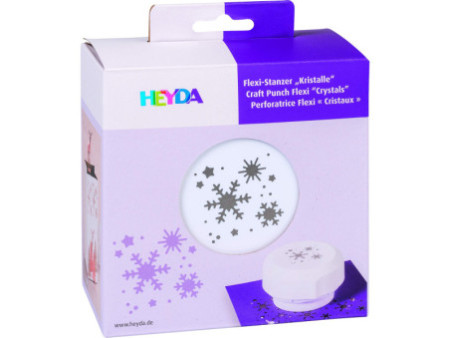 HEYDA Perforateur à motif 'Flexi Stanzer', cristaux