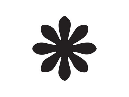 HEYDA Perforateur à motif XXL 'Fleur', couleur: vert