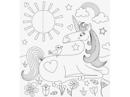 HEYDA Kit de coloriage 3D 'Princesse', 15 pièces