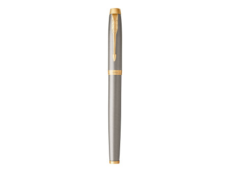 PARKER Stylo plume IM Métal brossé G.T.
